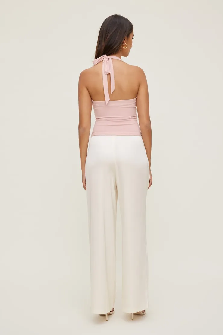 Sculpt Halter Top - Dynamite - Pink - Women Clothing sold by Dynamite product image thumbnail 4