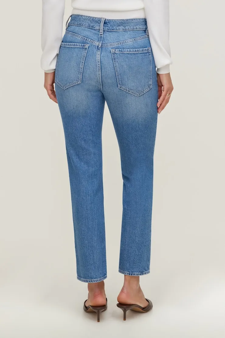 Frenchie High Rise Slim Leg Jeans - Dynamite - Blue - Women Clothing sold by Dynamite product image thumbnail 5