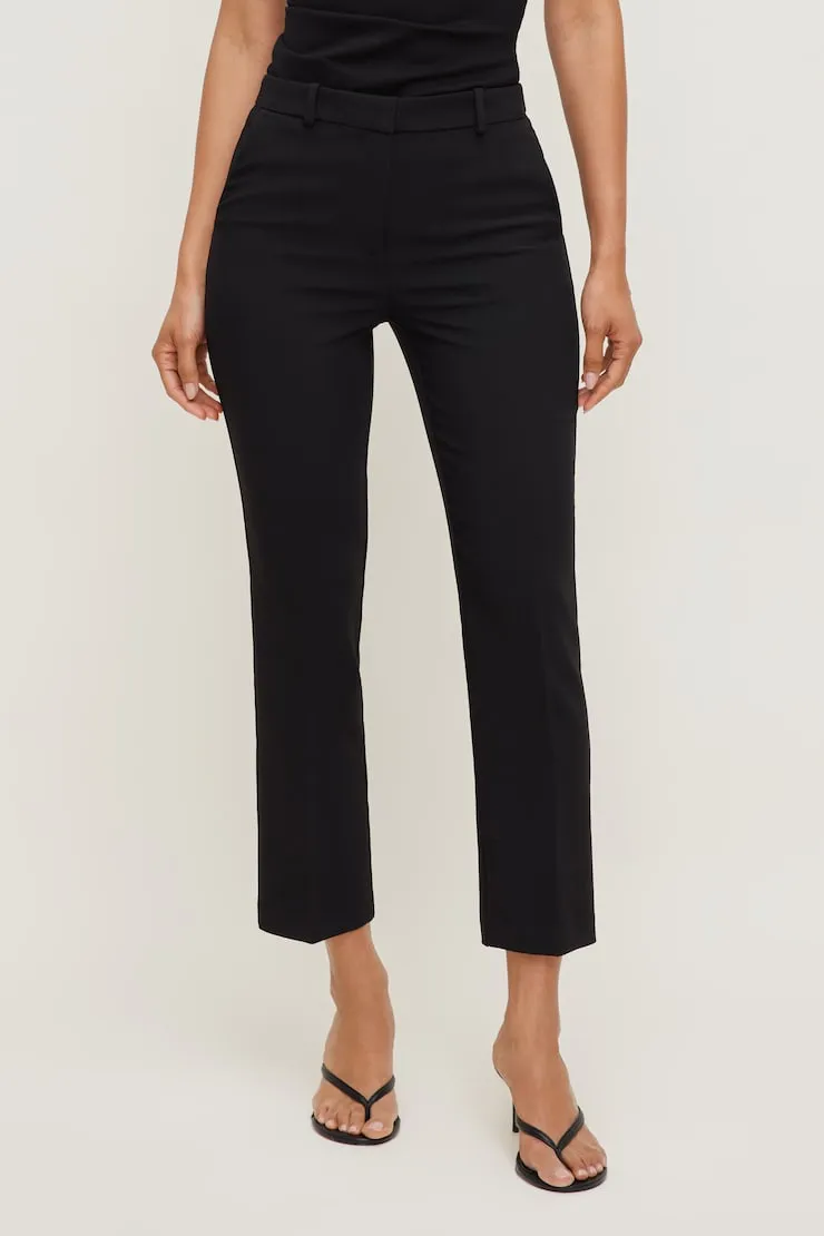 High Rise Slim Fit Pants - Dynamite - Black - Women Clothing sold by Dynamite product image thumbnail 2