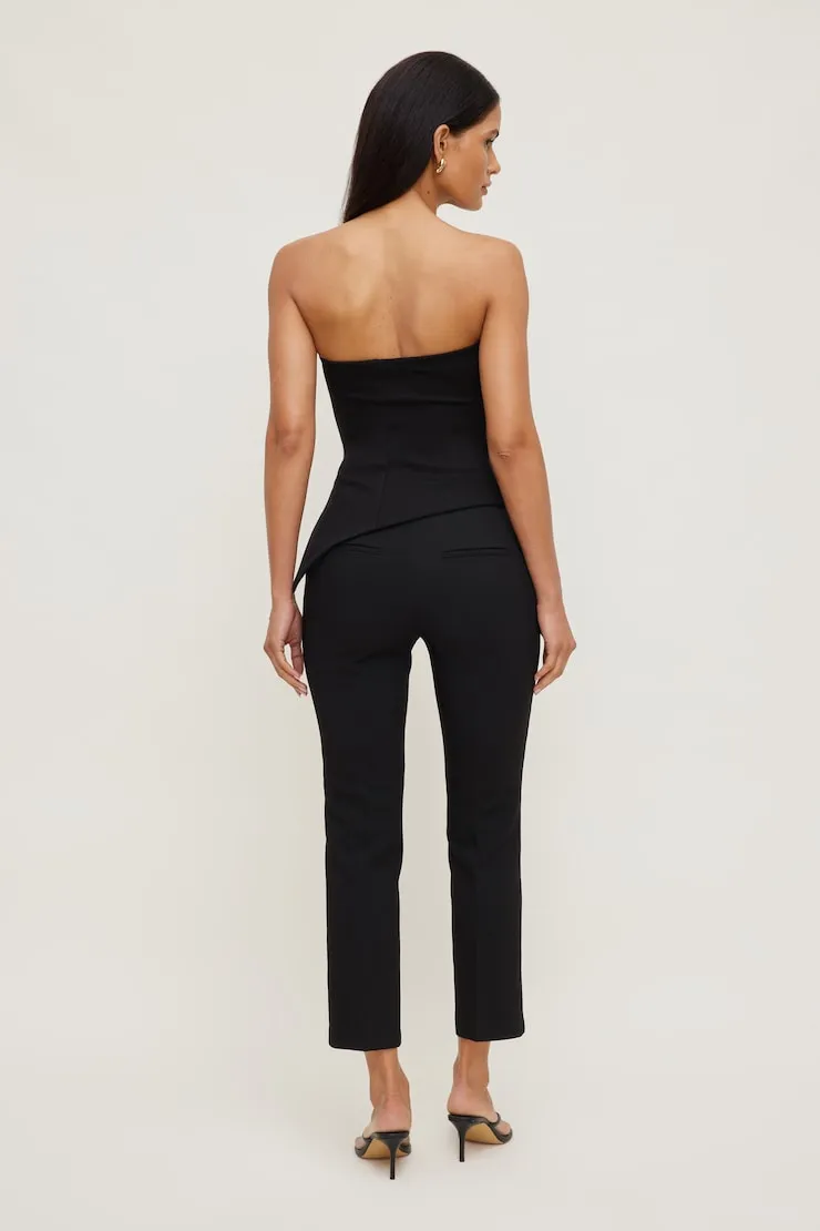 High Rise Slim Fit Pants - Dynamite - Black - Women Clothing sold by Dynamite product image thumbnail 3