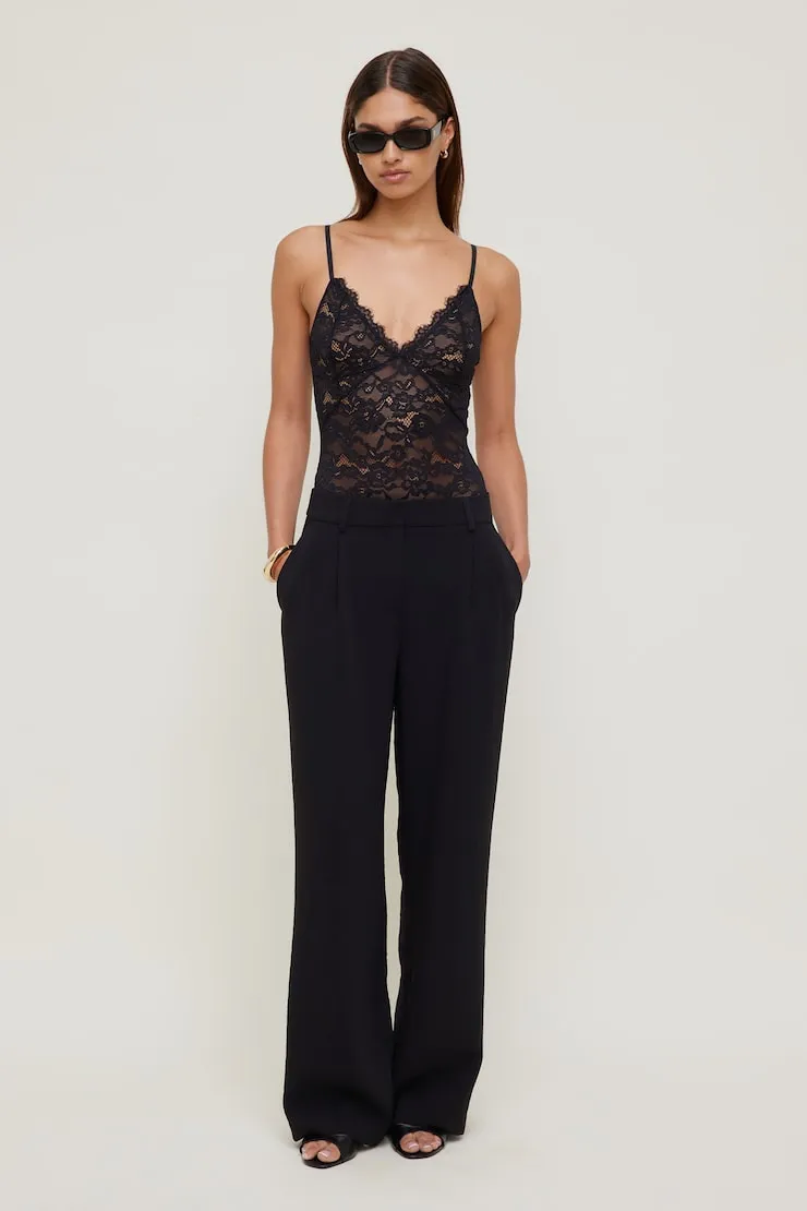 Lace Bodysuit - Dynamite - Black - Women Clothing sold by Dynamite product image thumbnail 3
