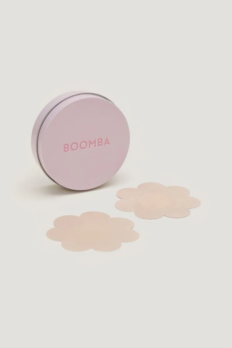 BOOMBA | Satin Nipple Covers - Dynamite - Beige - Women Clothing sold by Dynamite product image thumbnail 2