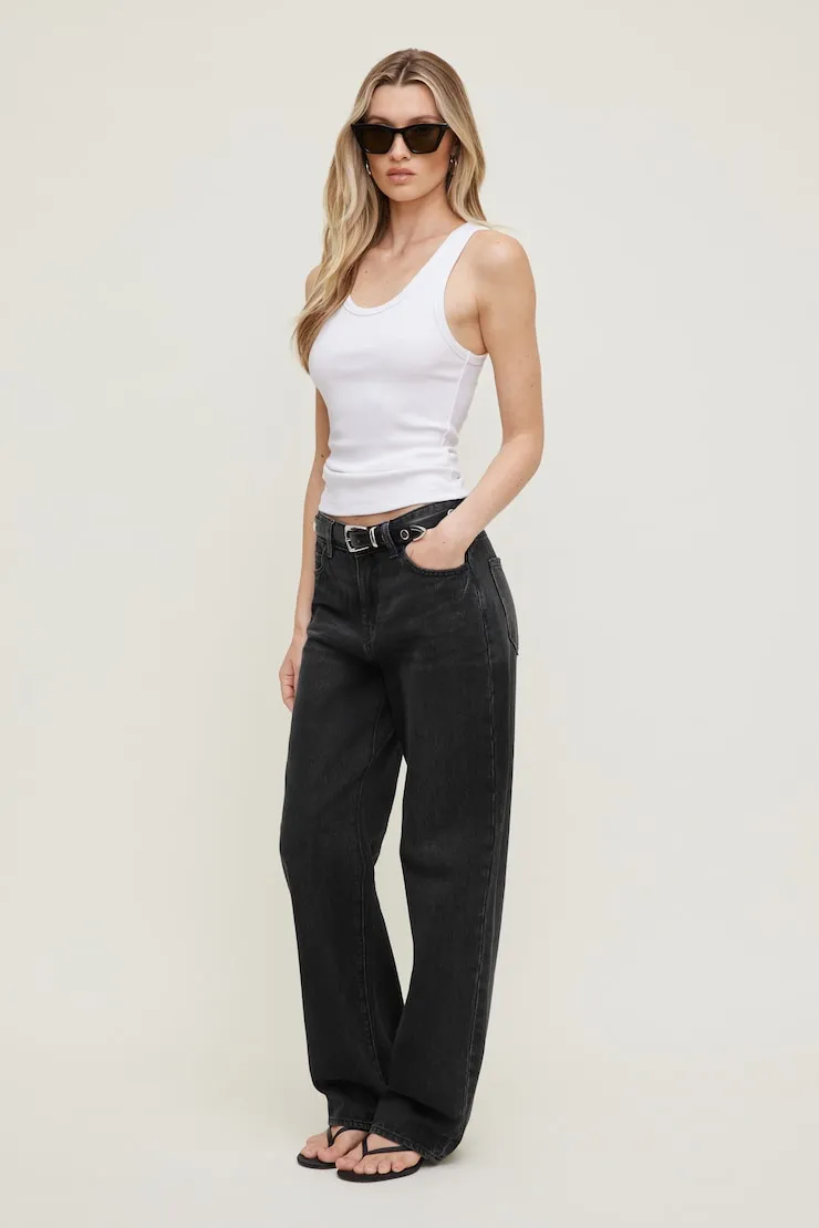 Studded Western Belt - Dynamite - Black - Women Clothing sold by Dynamite product image thumbnail 3