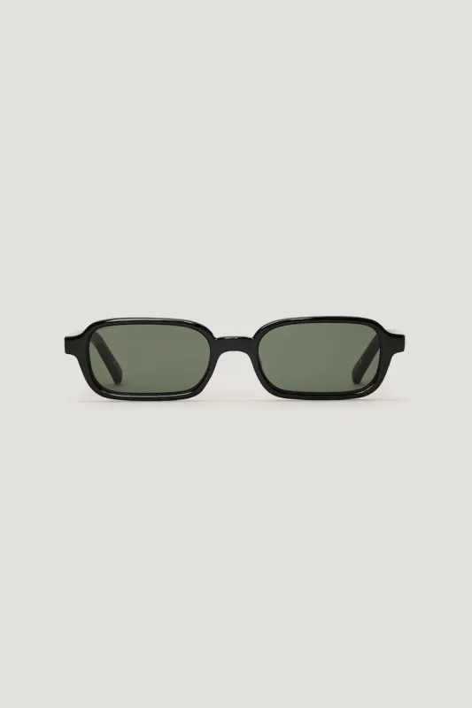 LE SPECS | Pilferer Rectangular Sunglasses - Dynamite - Purple - Women Clothing made by Dynamite