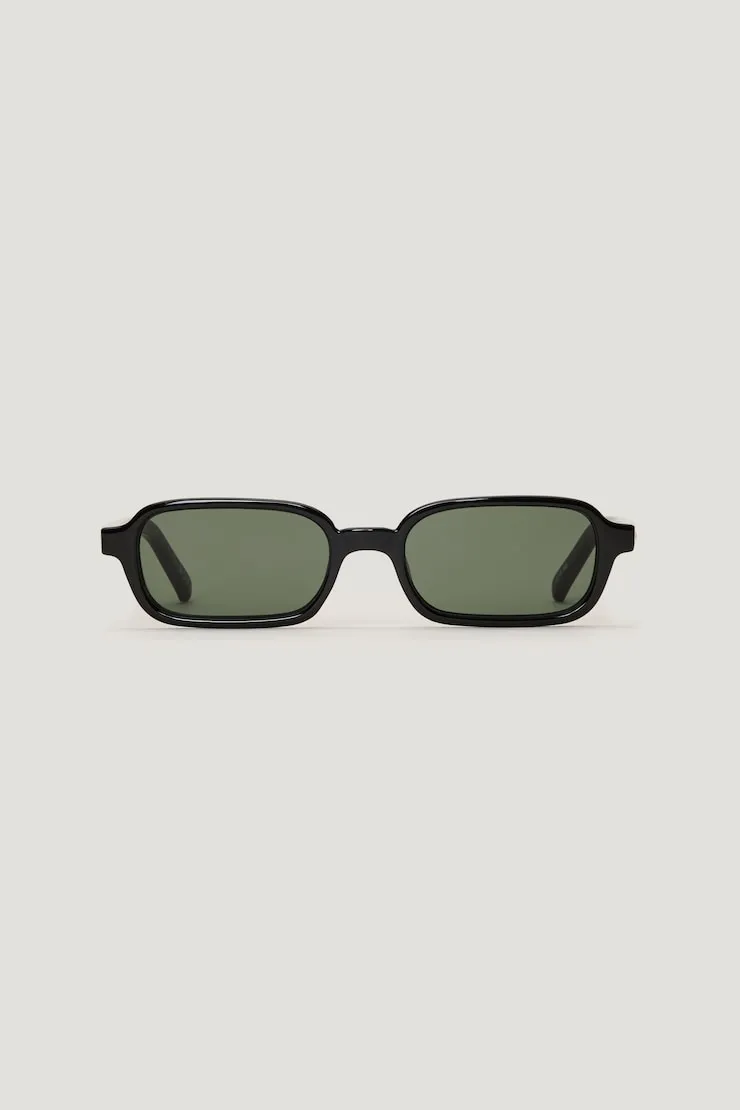 LE SPECS | Pilferer Rectangular Sunglasses - Dynamite - Purple - Women Clothing sold by Dynamite