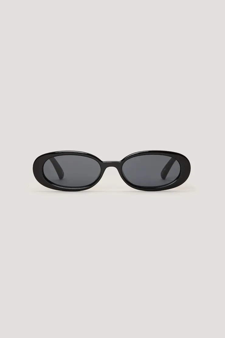 LE SPECS | Outta Love Oval Sunglasses - Dynamite - Purple - Women Clothing sold by Dynamite