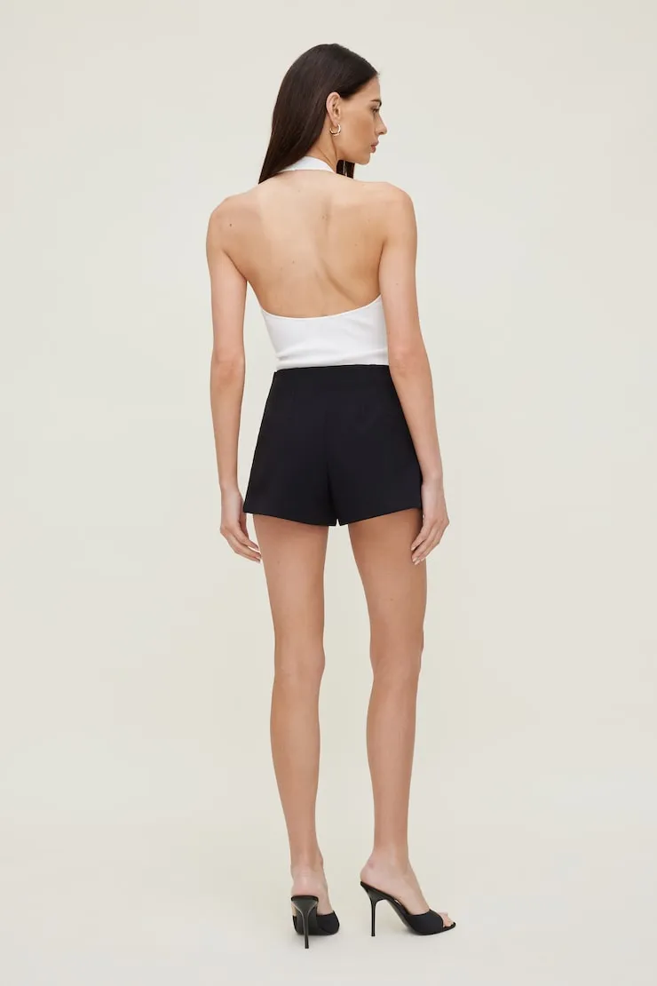 Ultra High Rise A Line Shorts - Dynamite - Black - Women Clothing sold by Dynamite product image thumbnail 2