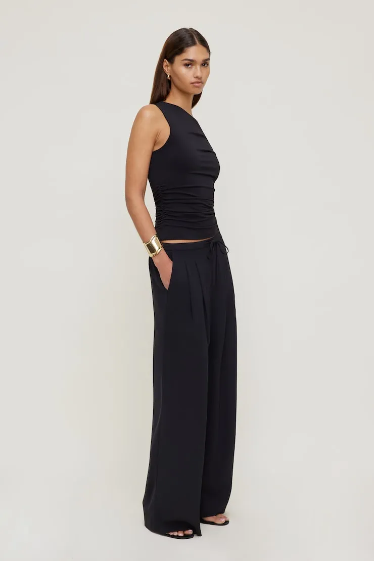 Palazzo Pants - Dynamite - Black - Women Clothing sold by Dynamite product image thumbnail 3