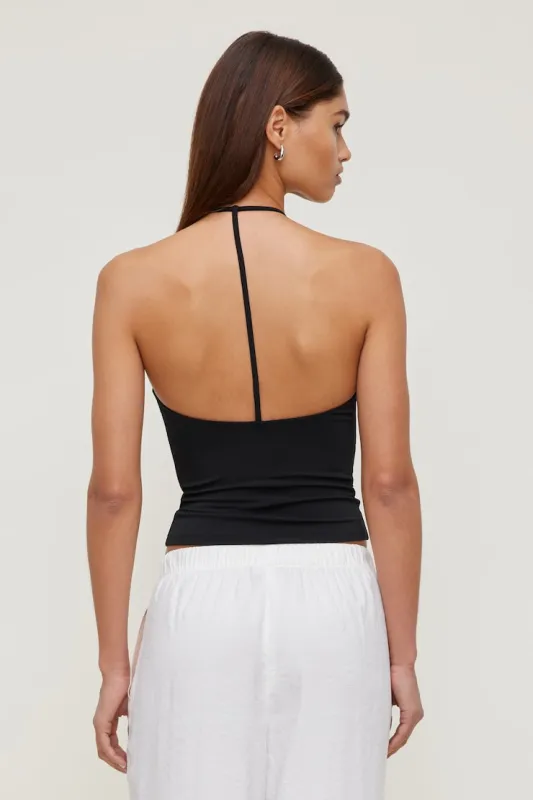 Sculpt Racerback Tank Top - Dynamite - Black - Women Clothing made by Dynamite
