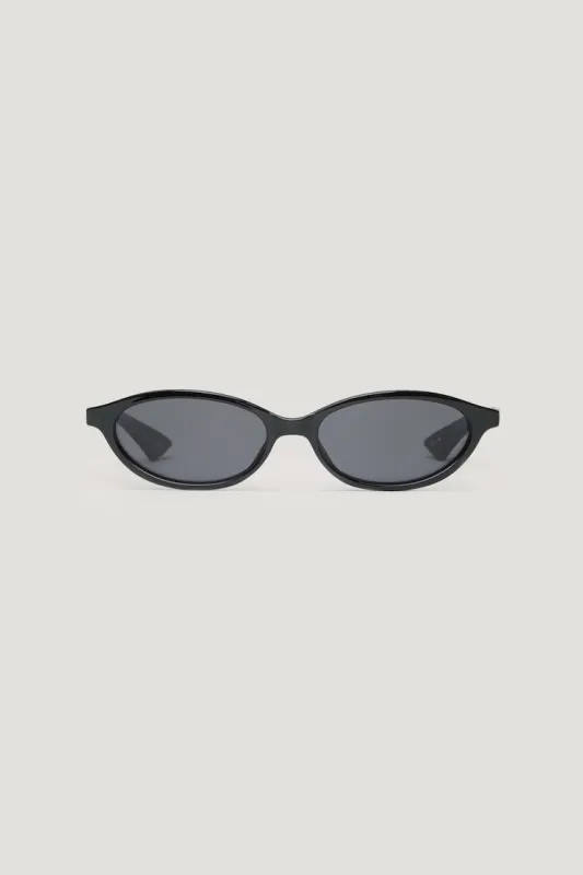LE SPECS | Duskfall Oval Sunglasses - Dynamite - Purple - Women Clothing made by Dynamite