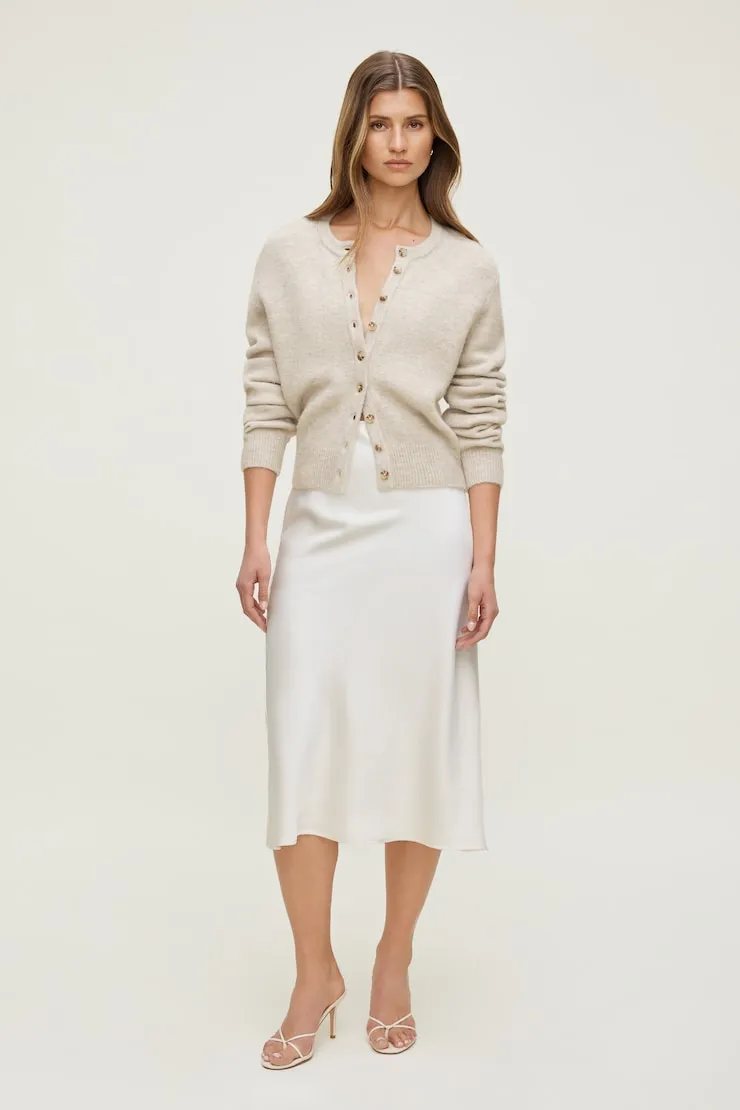 Rebecca Crewneck Cardigan - Dynamite - Greys - Women Clothing sold by Dynamite product image thumbnail 3
