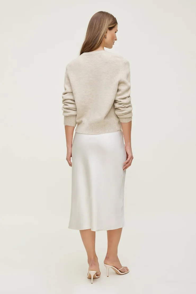 Rebecca Crewneck Cardigan - Dynamite - Greys - Women Clothing sold by Dynamite product image thumbnail 4