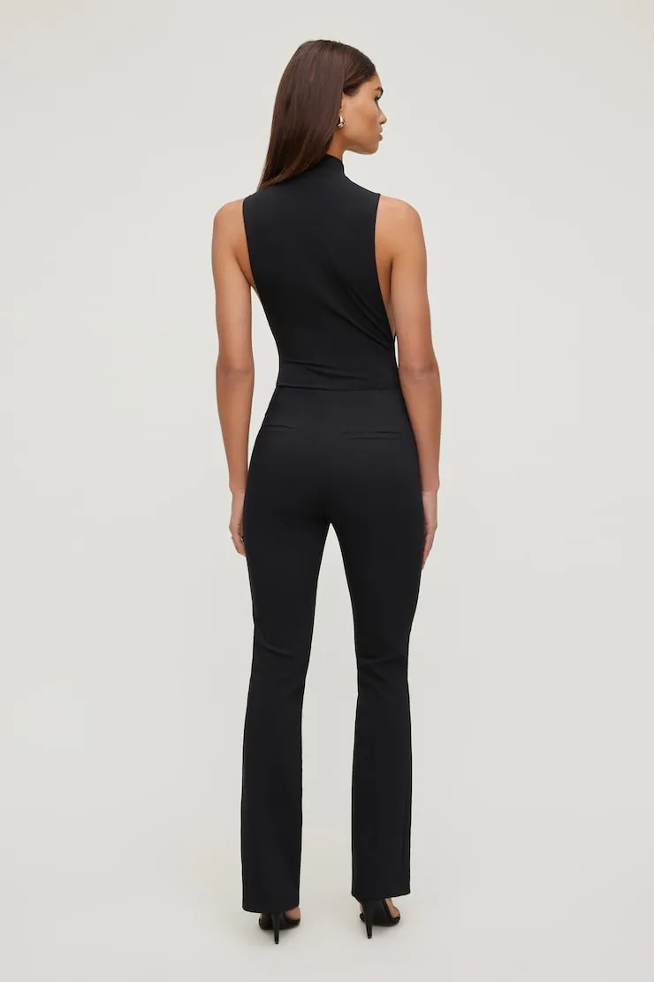 High Rise Slim Bootcut Pants - Dynamite - Black - Women Clothing sold by Dynamite product image thumbnail 2