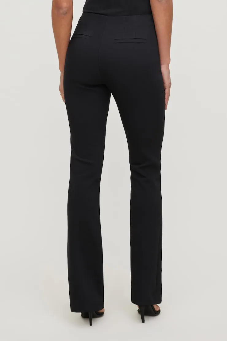 High Rise Slim Bootcut Pants - Dynamite - Black - Women Clothing sold by Dynamite product image thumbnail 5
