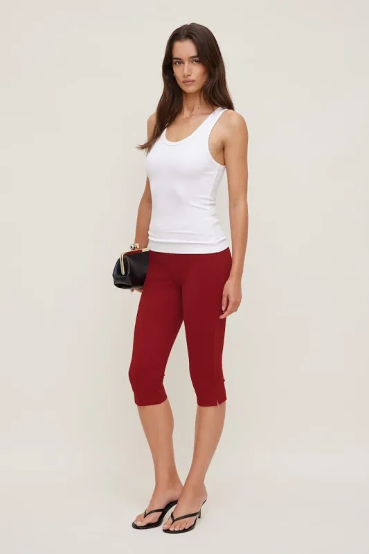 Liv Capri Pants - Dynamite - Red - Women Clothing made by Dynamite