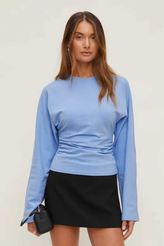 Andrea Long Sleeve T Shirt - Dynamite -  - Women Clothing made by Dynamite
