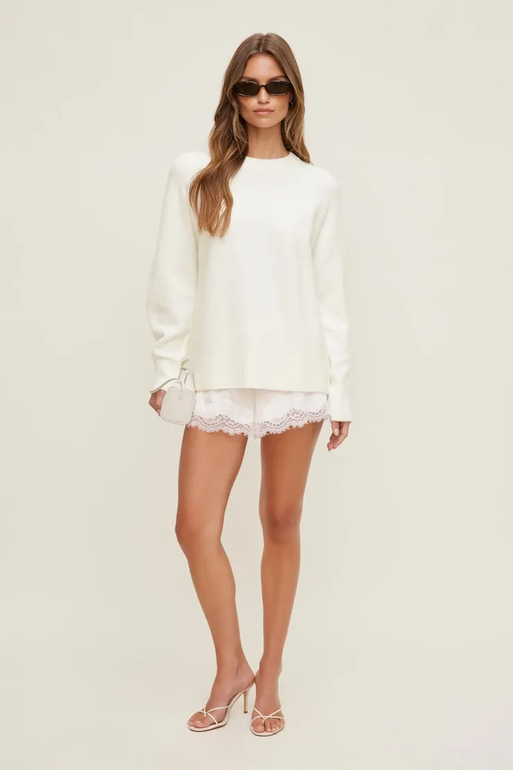 Rory Oversized Sweater - Dynamite - White - Women Clothing sold by Dynamite product image thumbnail 3