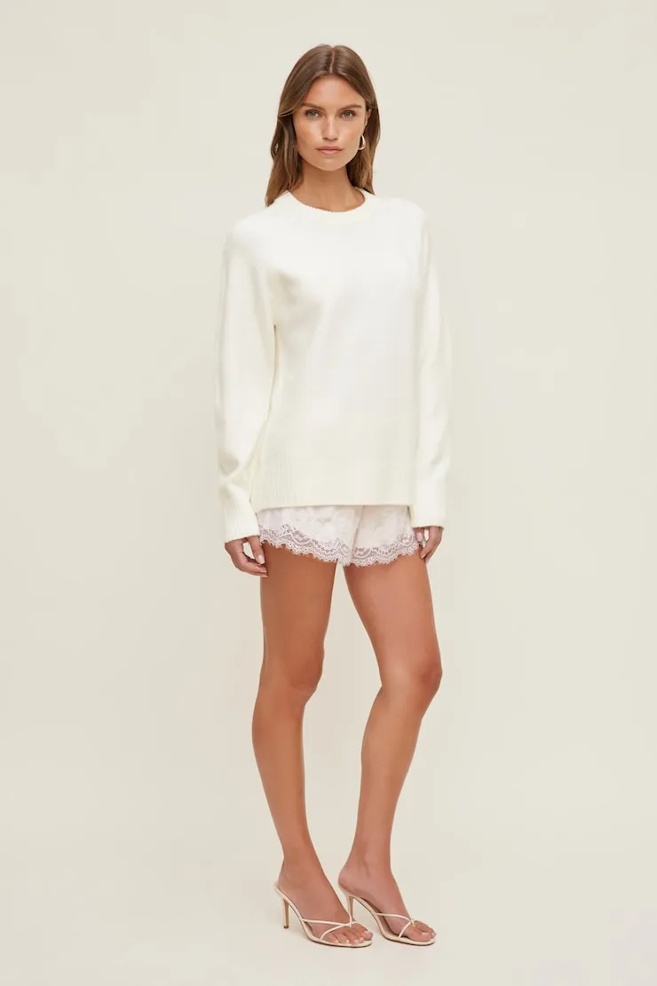 Rory Oversized Sweater - Dynamite - White - Women Clothing sold by Dynamite product image thumbnail 5