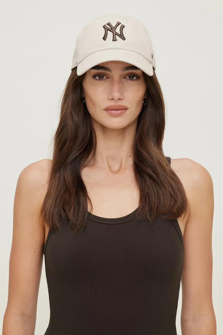 '47 Brand | New York Clean Up Cap - Dynamite - White - Women Clothing sold by Dynamite product image thumbnail 2