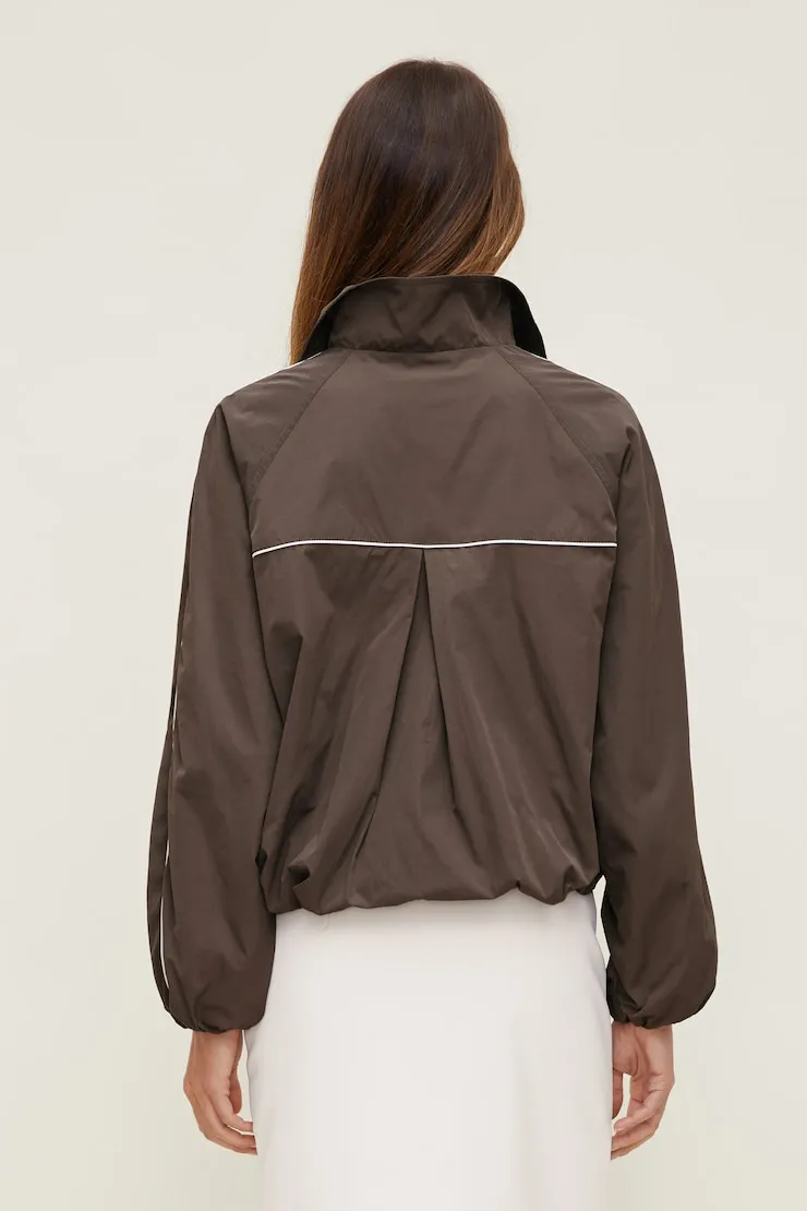 Piping Wind Anorak - Dynamite - Brown - Women Clothing sold by Dynamite product image thumbnail 2