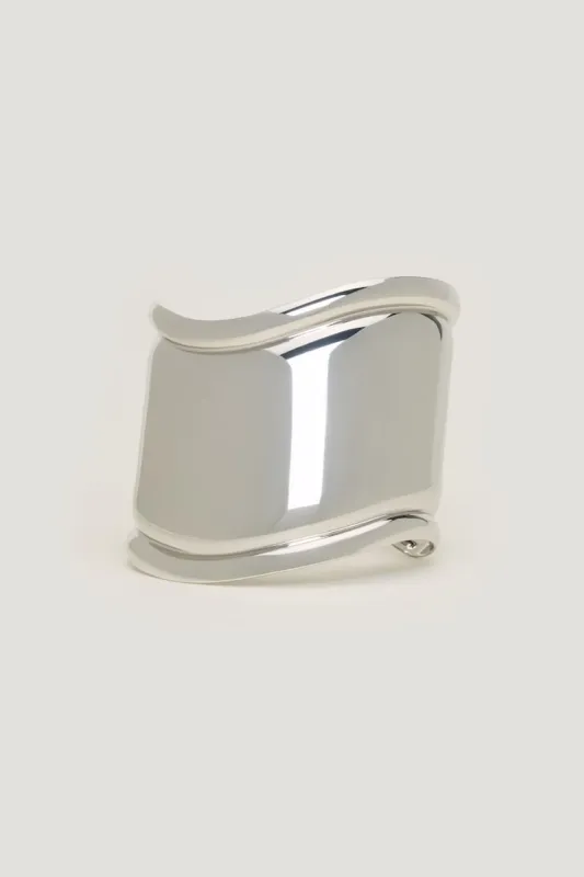 Wave Cuff Bracelet - Dynamite - Greys - Women Clothing made by Dynamite