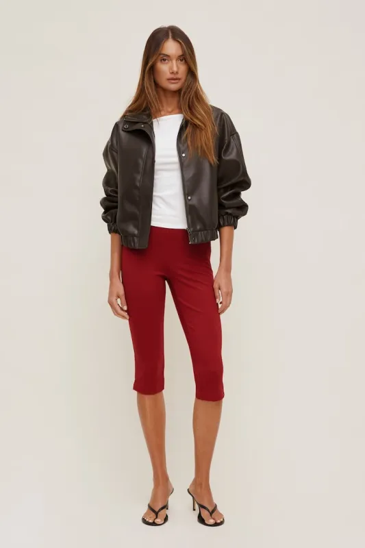 Liv Capri Pants - Dynamite - Red - Women Clothing made by Dynamite