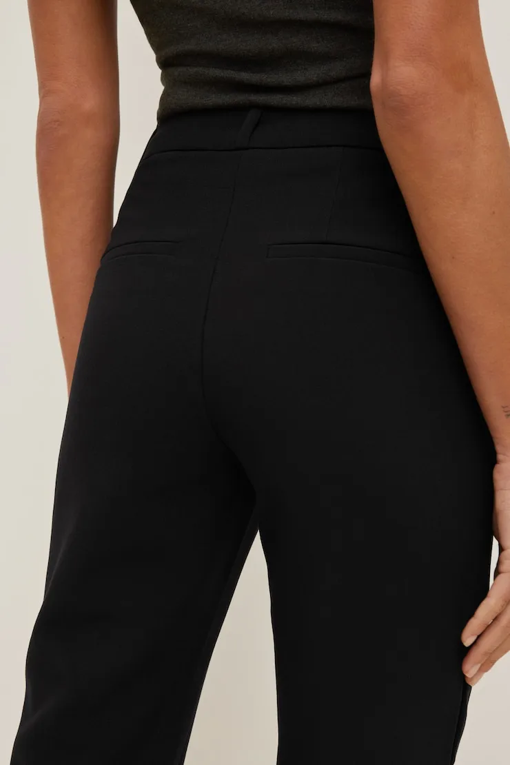 High Rise Capri Pants - Dynamite - Black - Women Clothing sold by Dynamite product image thumbnail 4