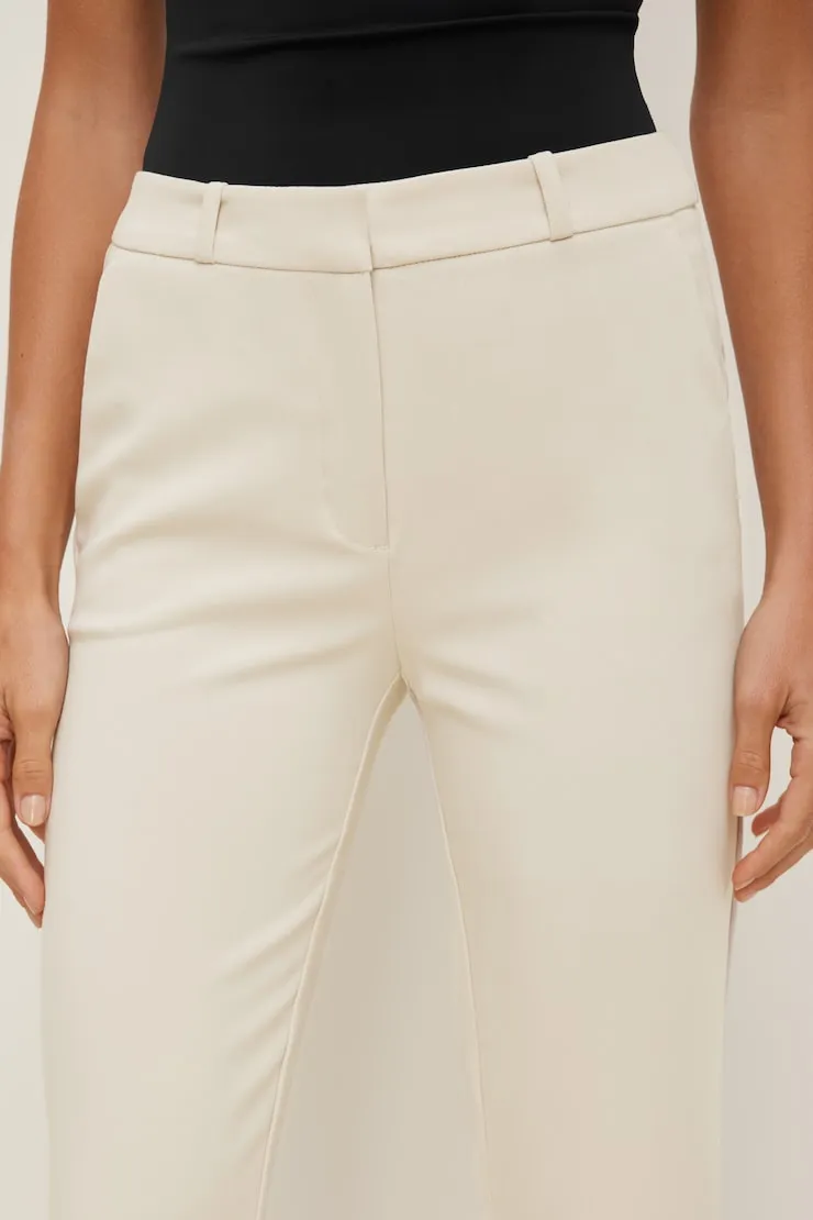 High Rise Capri Pants - Dynamite - Beige - Women Clothing sold by Dynamite product image thumbnail 5
