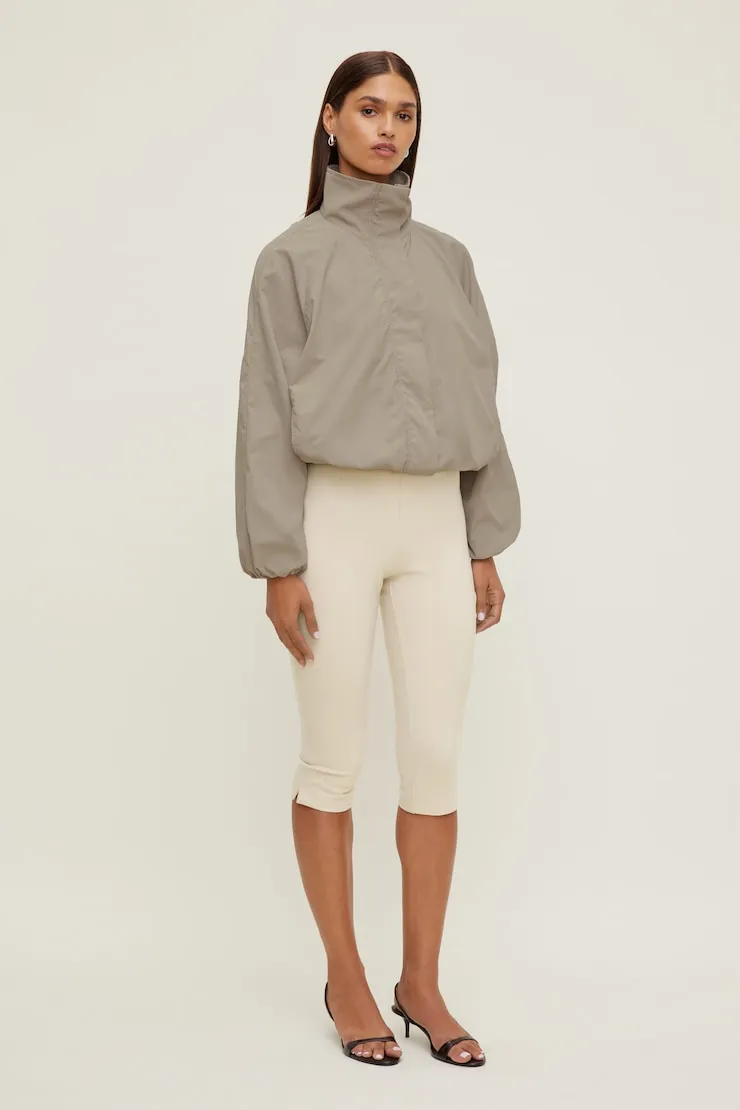 High Neck Wind Anorak - Dynamite - Greys - Women Clothing sold by Dynamite product image thumbnail 5