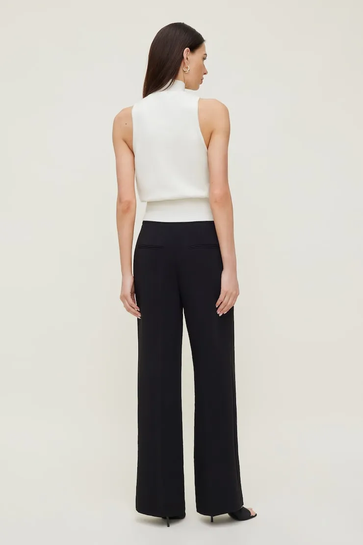 Yasmin Airflow Straight Leg Pants - Dynamite - Black - Women Clothing sold by Dynamite product image thumbnail 2