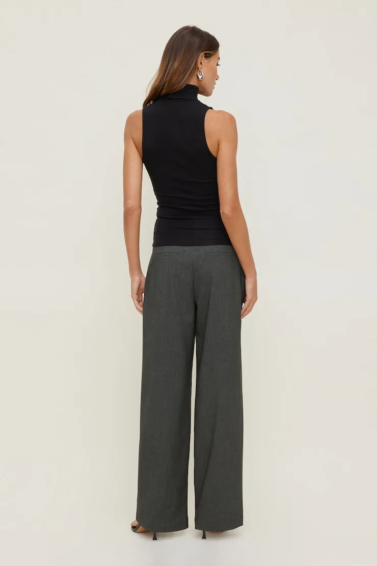 Alex Wide Leg Pants - Dynamite - Greys - Women Clothing sold by Dynamite product image thumbnail 3