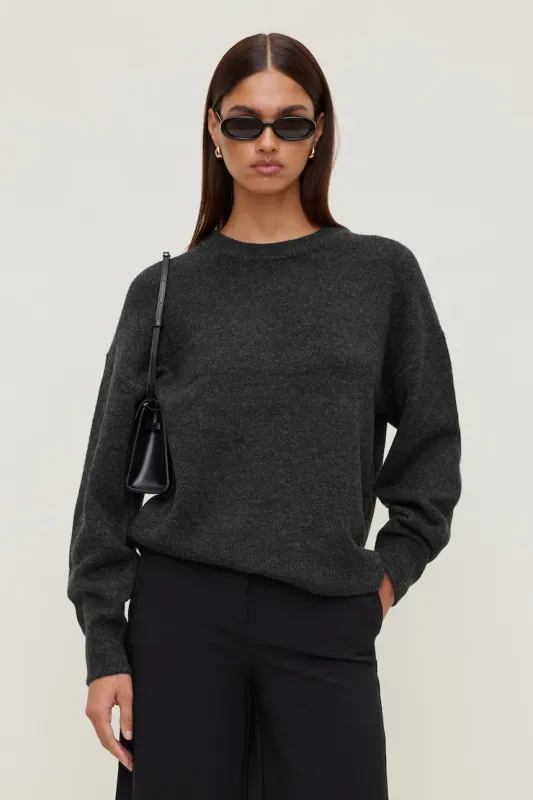 Rory Oversized Sweater - Dynamite - Greys - Women Clothing made by Dynamite