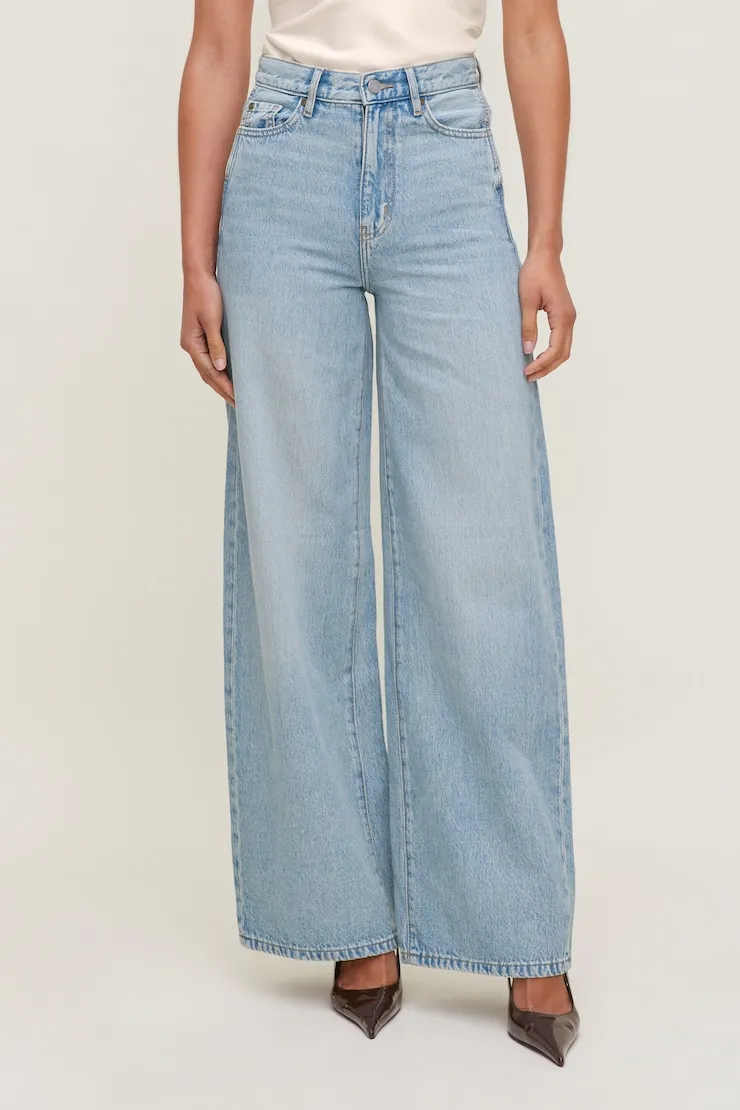 Harlow Ultra High Rise Wide Leg Jeans - Dynamite - Blue - Women Clothing sold by Dynamite product image thumbnail 2