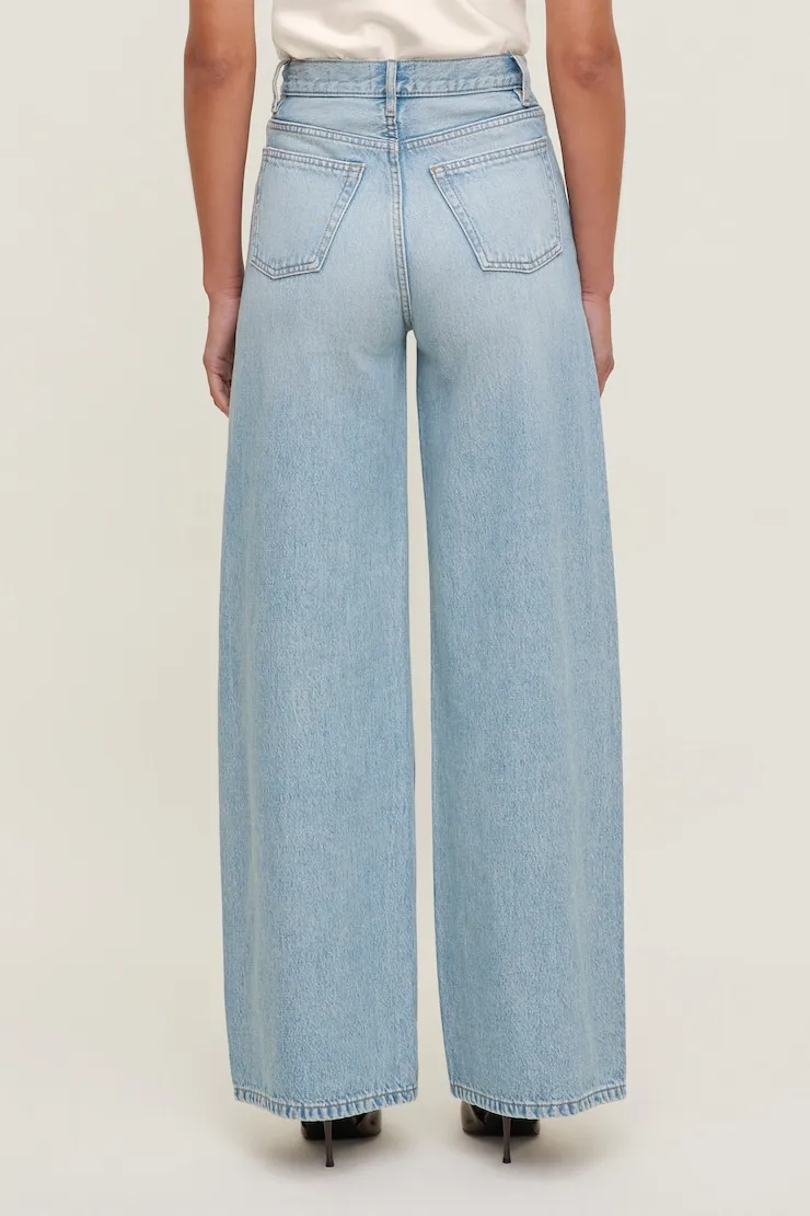 Harlow Ultra High Rise Wide Leg Jeans - Dynamite - Blue - Women Clothing sold by Dynamite product image thumbnail 4