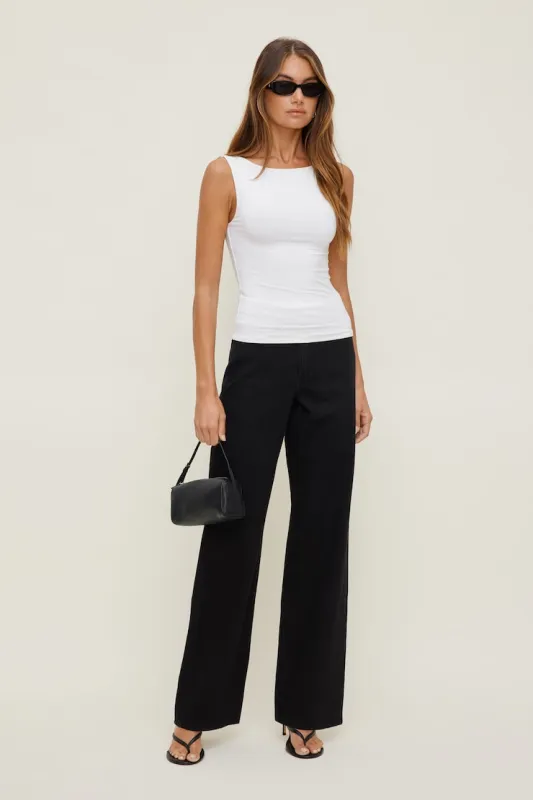 Heidi High Rise Wide Leg Jeans - Dynamite - Blue - Women Clothing made by Dynamite
