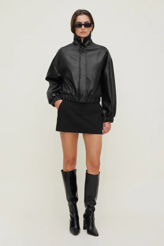 Josefine Mini Skort - Dynamite - Black - Women Clothing made by Dynamite