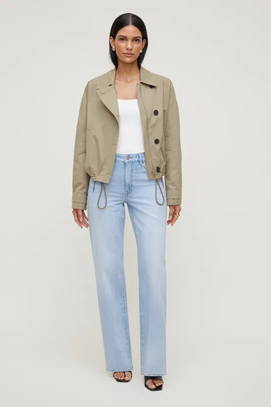 Heidi High Rise Wide Leg Jeans - Dynamite - Blue - Women Clothing made by Dynamite