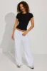 Estelle Longline Crewneck Tee sold by Garage