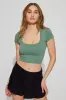 Skyler Scoop Seamless Tee sold by Garage