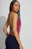 Slinky Cowl Halter Top sold by Garage