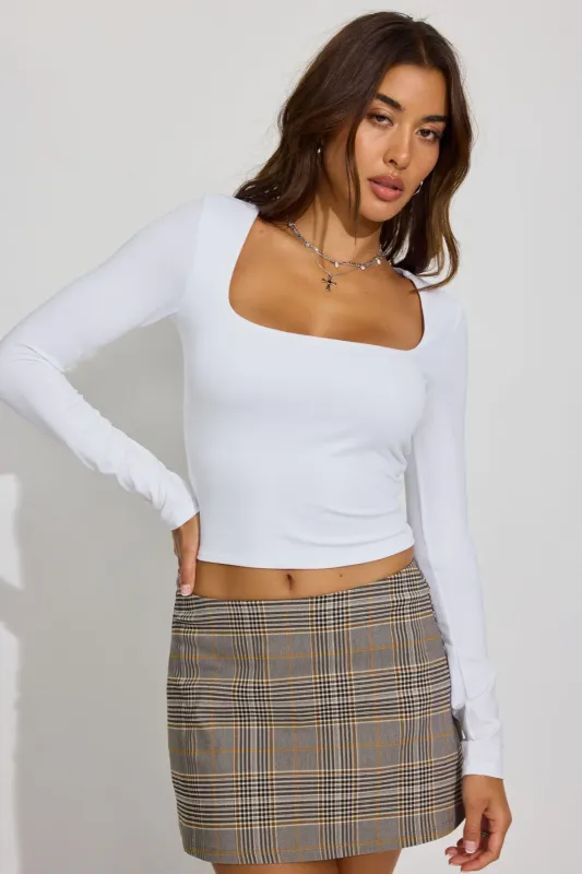 Addison Square Neck Top sold by Garage