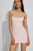 Tiana Lace Trim Mini Dress sold by Garage