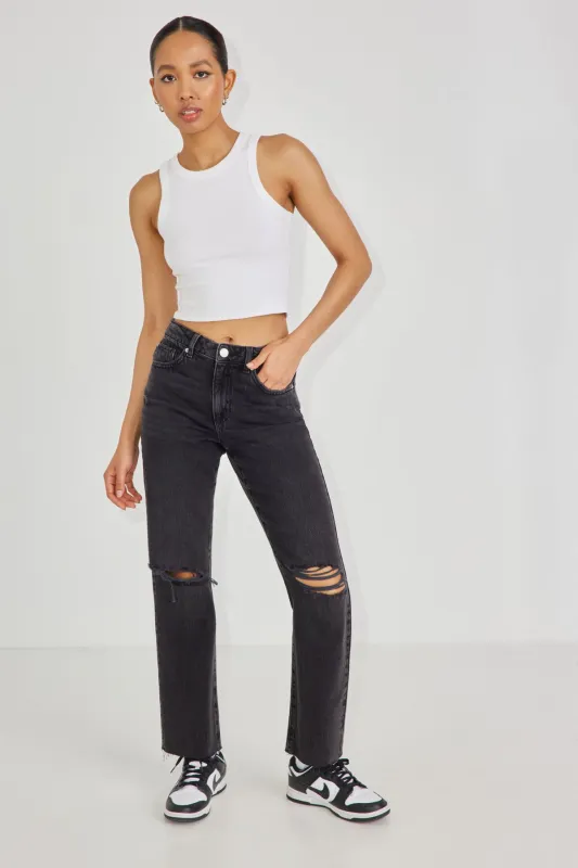 Vintage Straight Jean sold by Garage