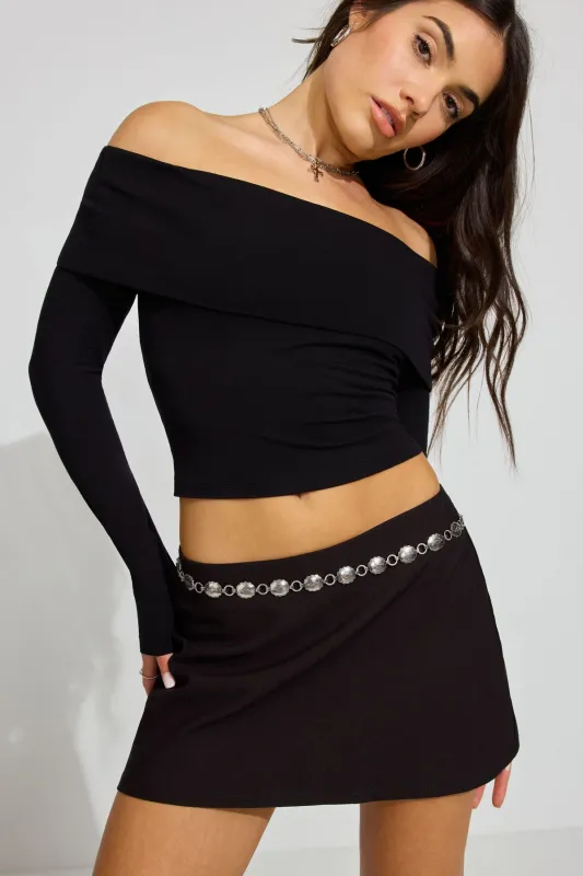 Mini Concho Chain Belt sold by Garage