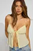 Lace Trim Flyaway Cami Top sold by Garage