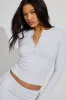 Rib Henley Top sold by Garage