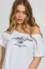 Off Shoulder T Shirt sold by Garage