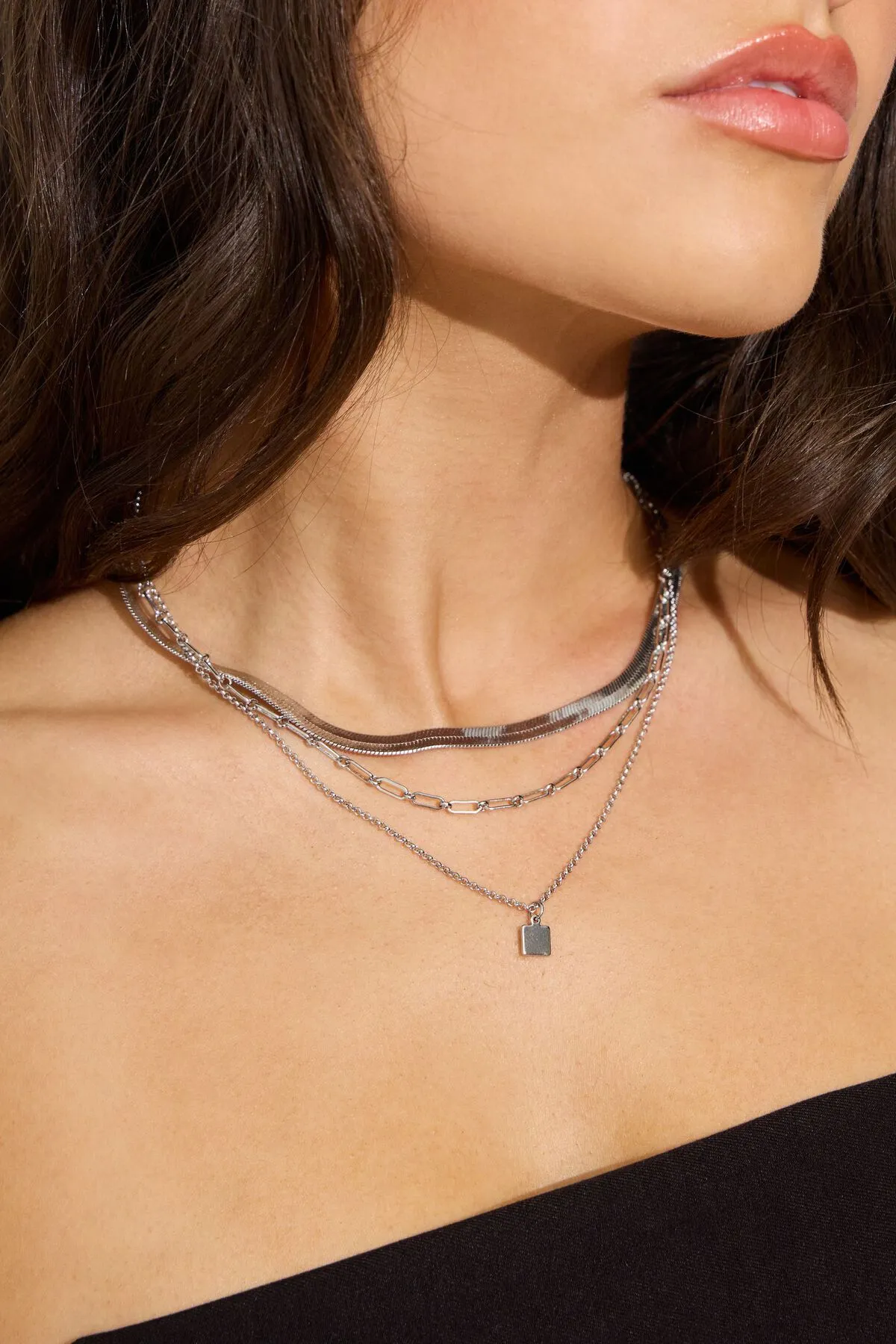 Set of 3 Classic Chain Necklace sold by Garage