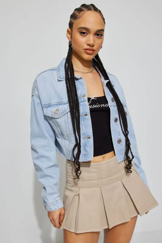 Boyfriend Crop Jacket sold by Garage
