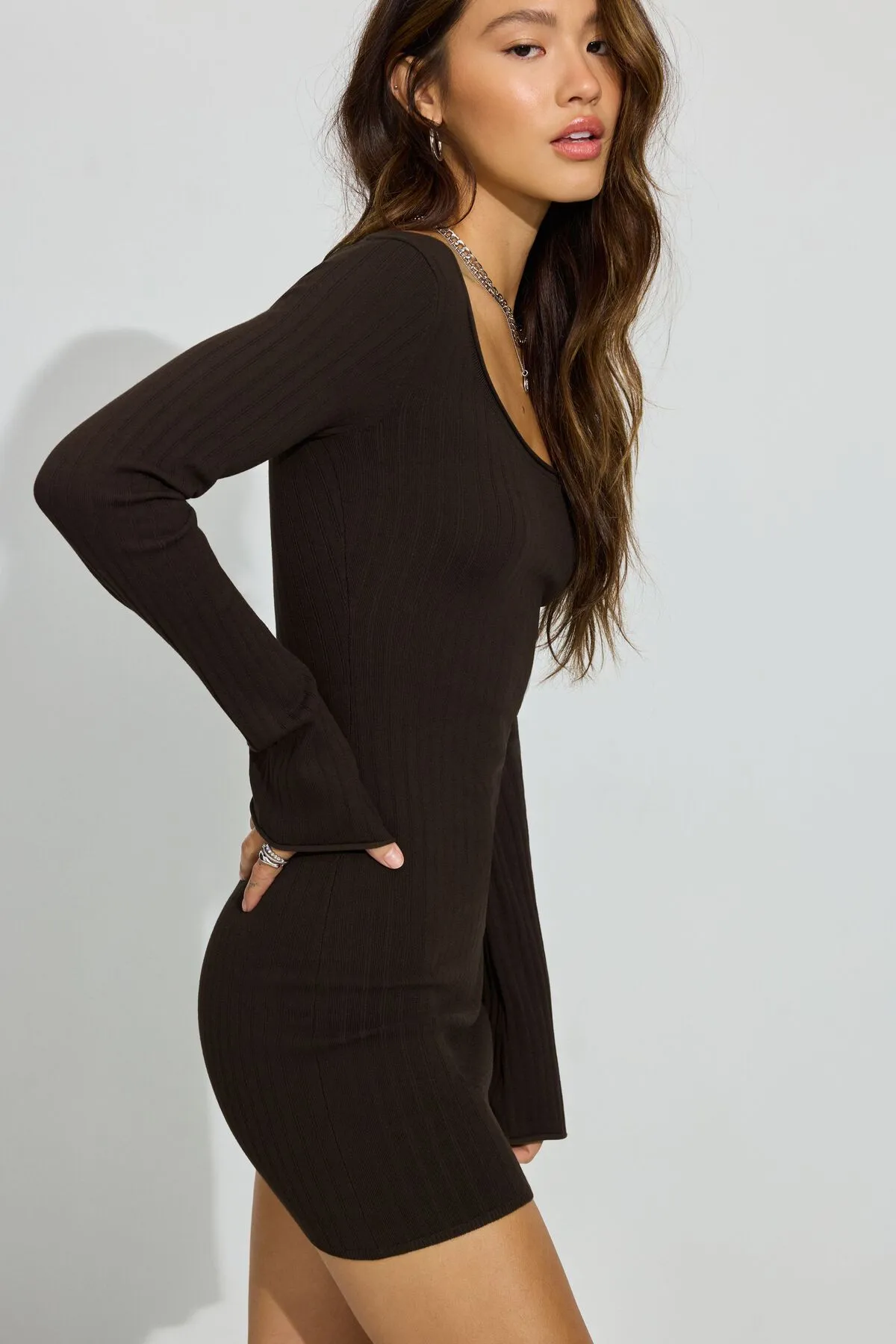 Scoop Neck Mini Dress sold by Garage